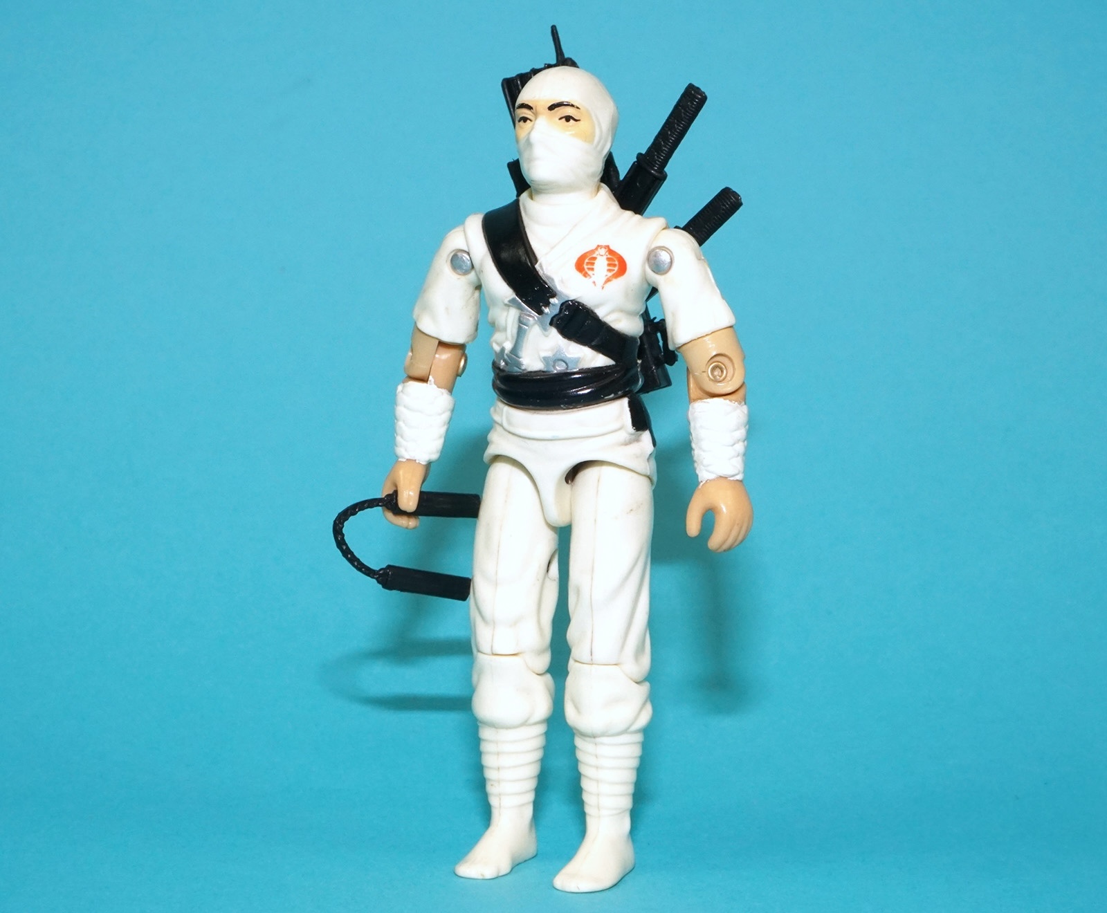 1984 GI JOE STORM SHADOW v1 100% COMPLETE C9 HASBRO - Image 2