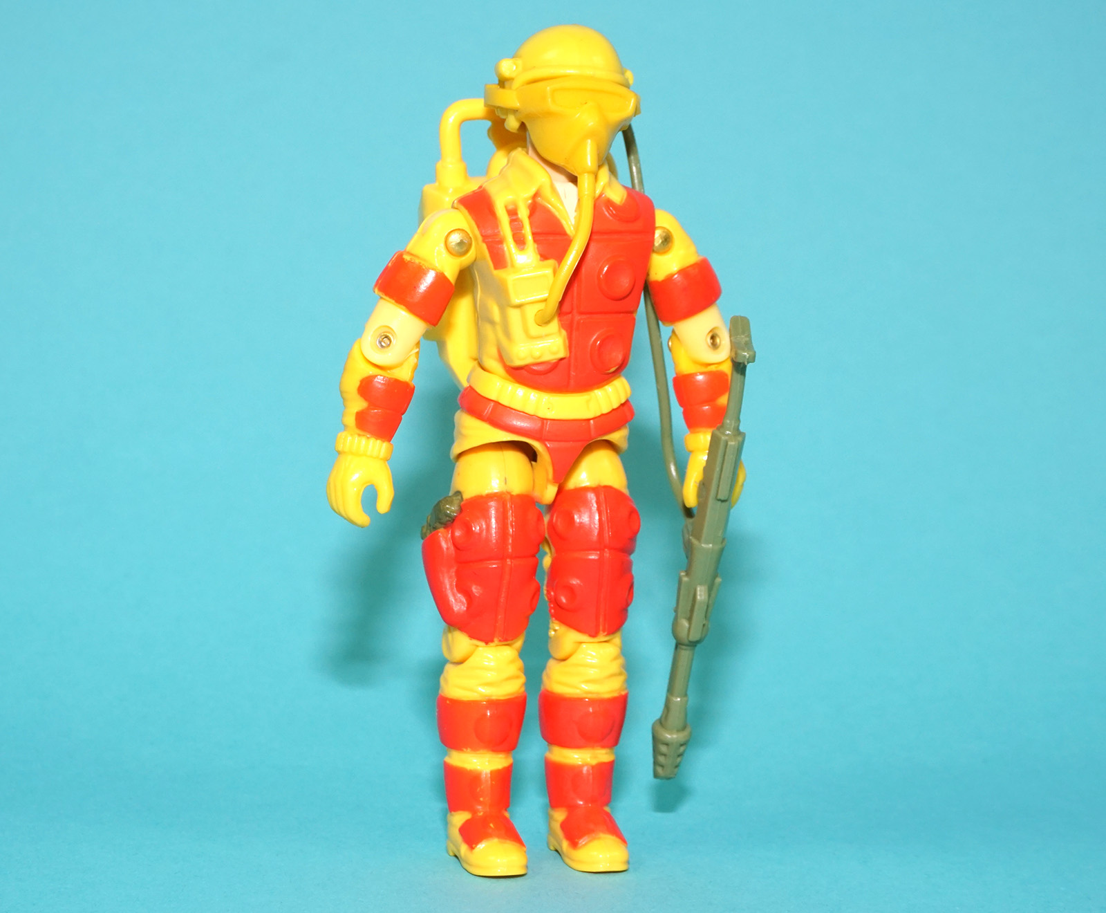 1984 GI JOE BLOWTORCH v1 100% COMPLETE C8+ HASBRO - Image 2