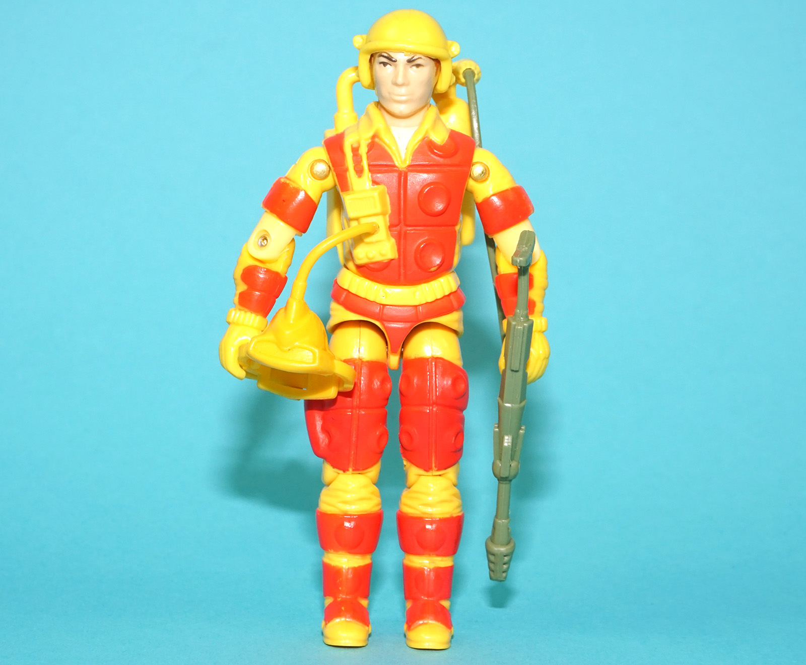 1984 GI JOE BLOWTORCH v1 100% COMPLETE C8+ HASBRO - Image 3