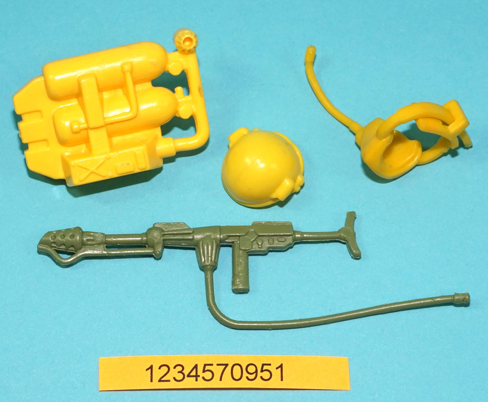 1984 GI JOE BLOWTORCH v1 100% COMPLETE C8+ HASBRO - Image 6