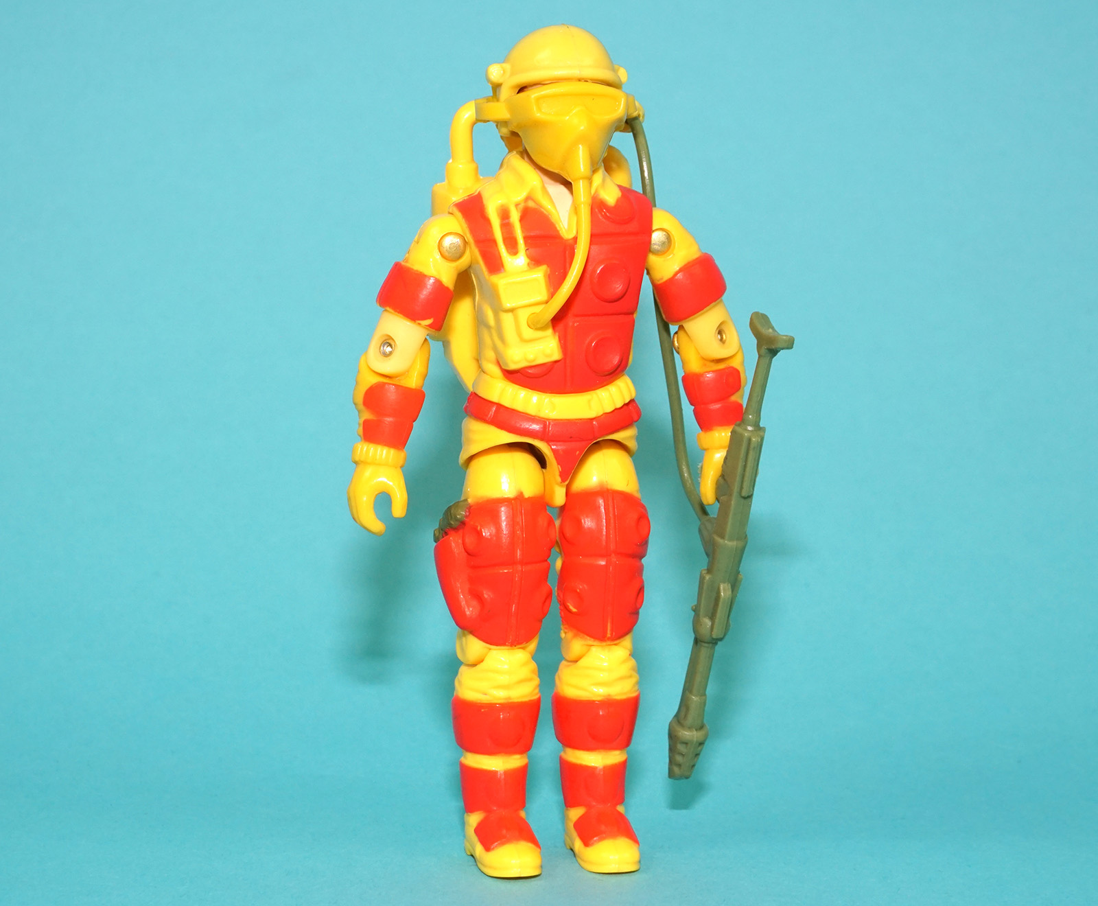 1984 GI JOE BLOWTORCH v1 100% COMPLETE C9 HASBRO - Image 2