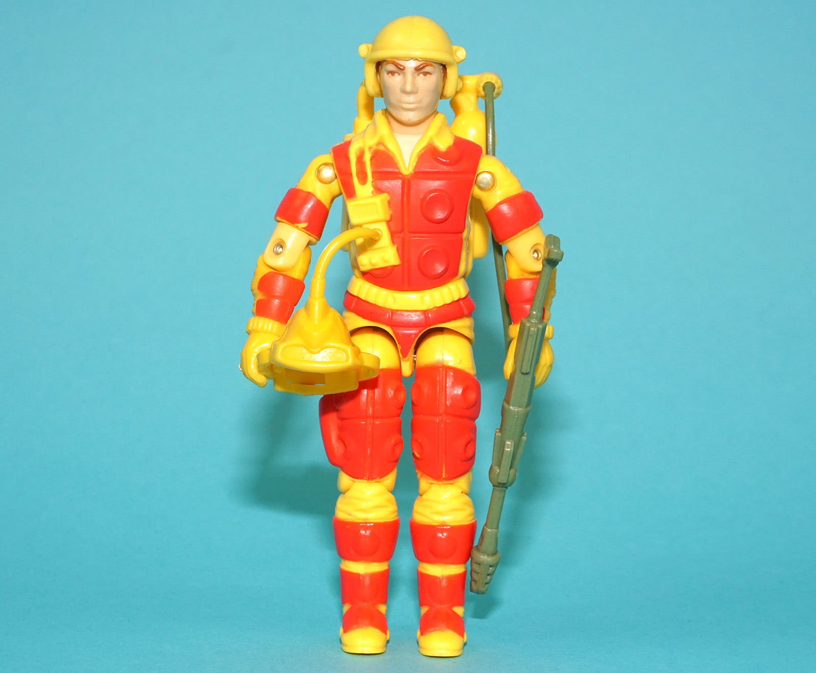 1984 GI JOE BLOWTORCH v1 100% COMPLETE C9 HASBRO - Image 3