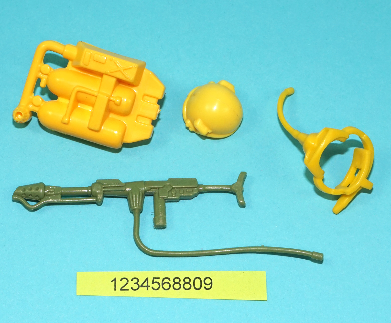 1984 GI JOE BLOWTORCH v1 100% COMPLETE C9 HASBRO - Image 7