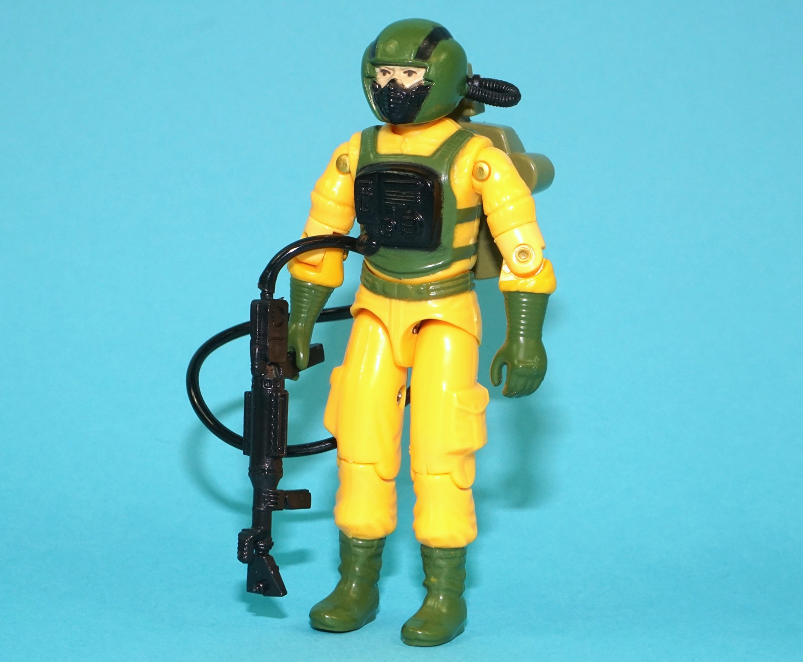 1985 GI JOE AIRTIGHT v1 100% COMPLETE C9+ HASBRO - Image 2