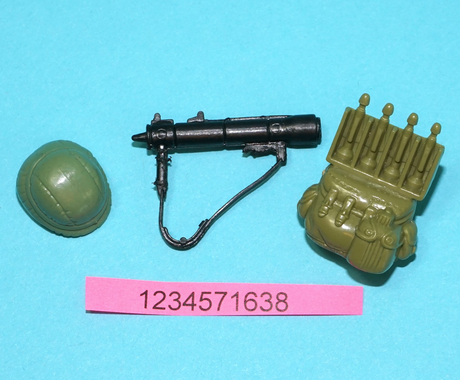 1985 GI JOE BAZOOKA v1 100% COMPLETE C9+ HASBRO - Image 6