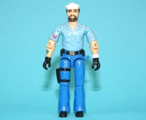 1985 GI JOE SHIPWRECK v1 C8+ HASBRO