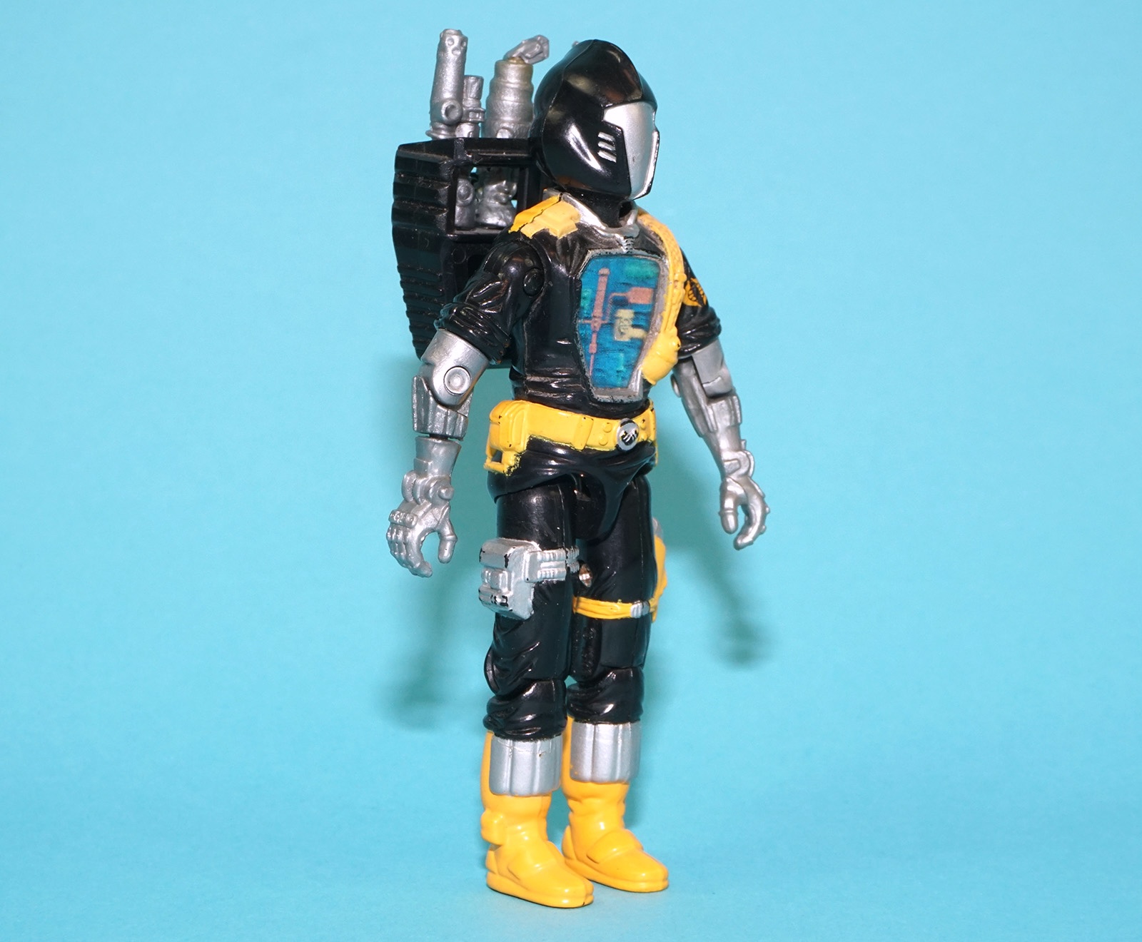 1986 GI JOE B.A.T. v1 100% COMPLETE C8 HASBRO - Image 3