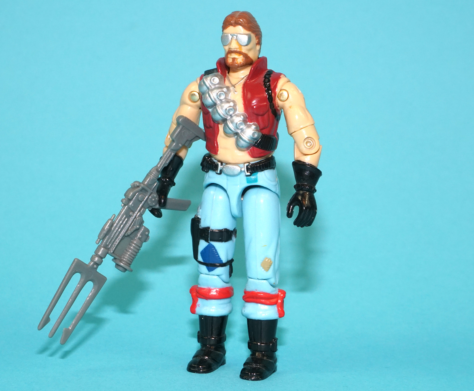 1986 GI JOE MONKEYWRENCH v1 100% COMPLETE C9+ HASBRO - Image 2