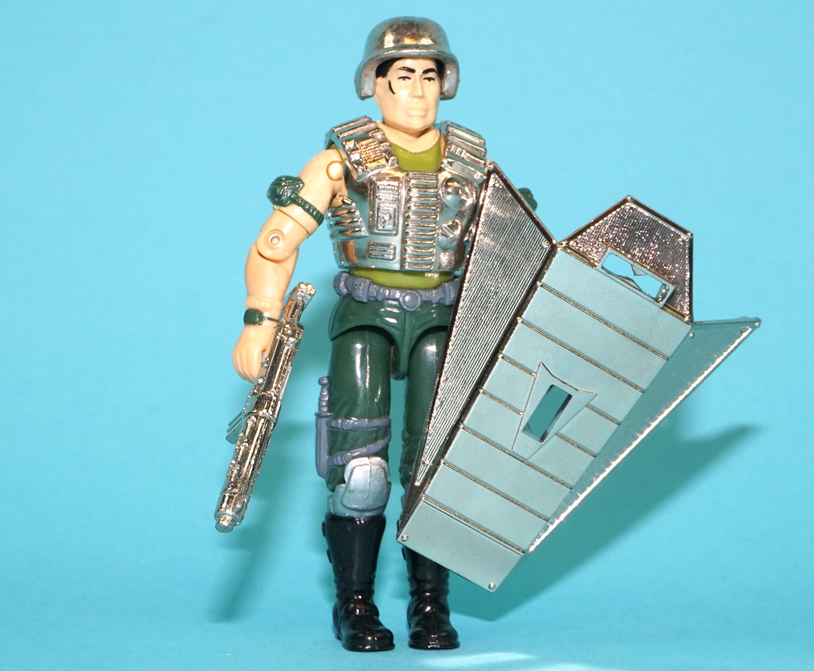 1988 GI JOE SUPER TROOPER v1 100% COMPLETE C9 HASBRO - Image 2