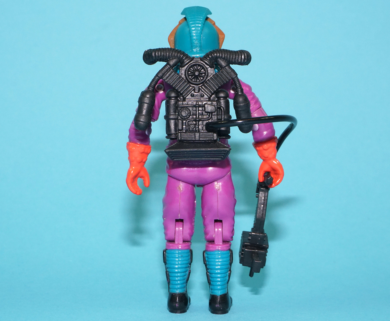 1988 GI JOE TOXO-VIPER v1 100% COMPLETE C8+ HASBRO - Image 3