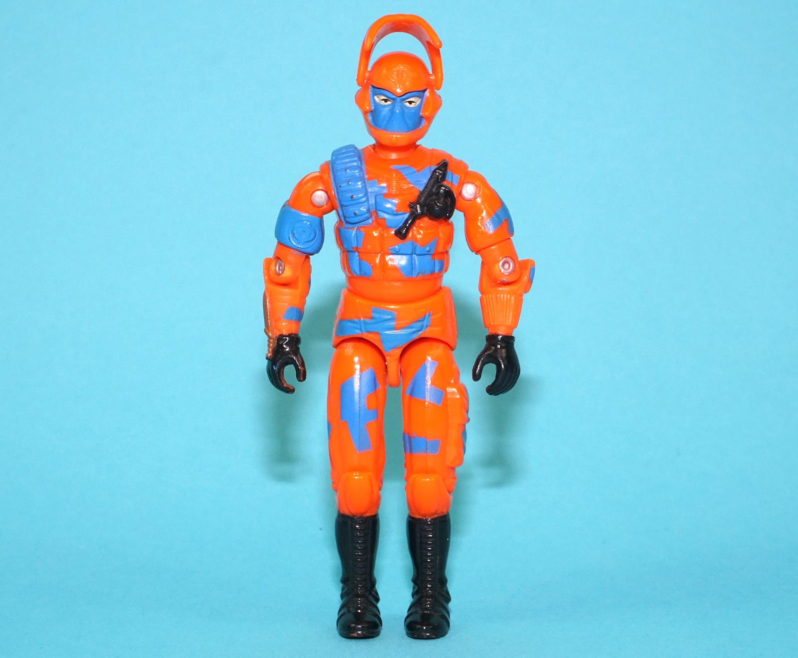 1989 GI JOE ALLEY VIPER v1 C8+ HASBRO - Image 3