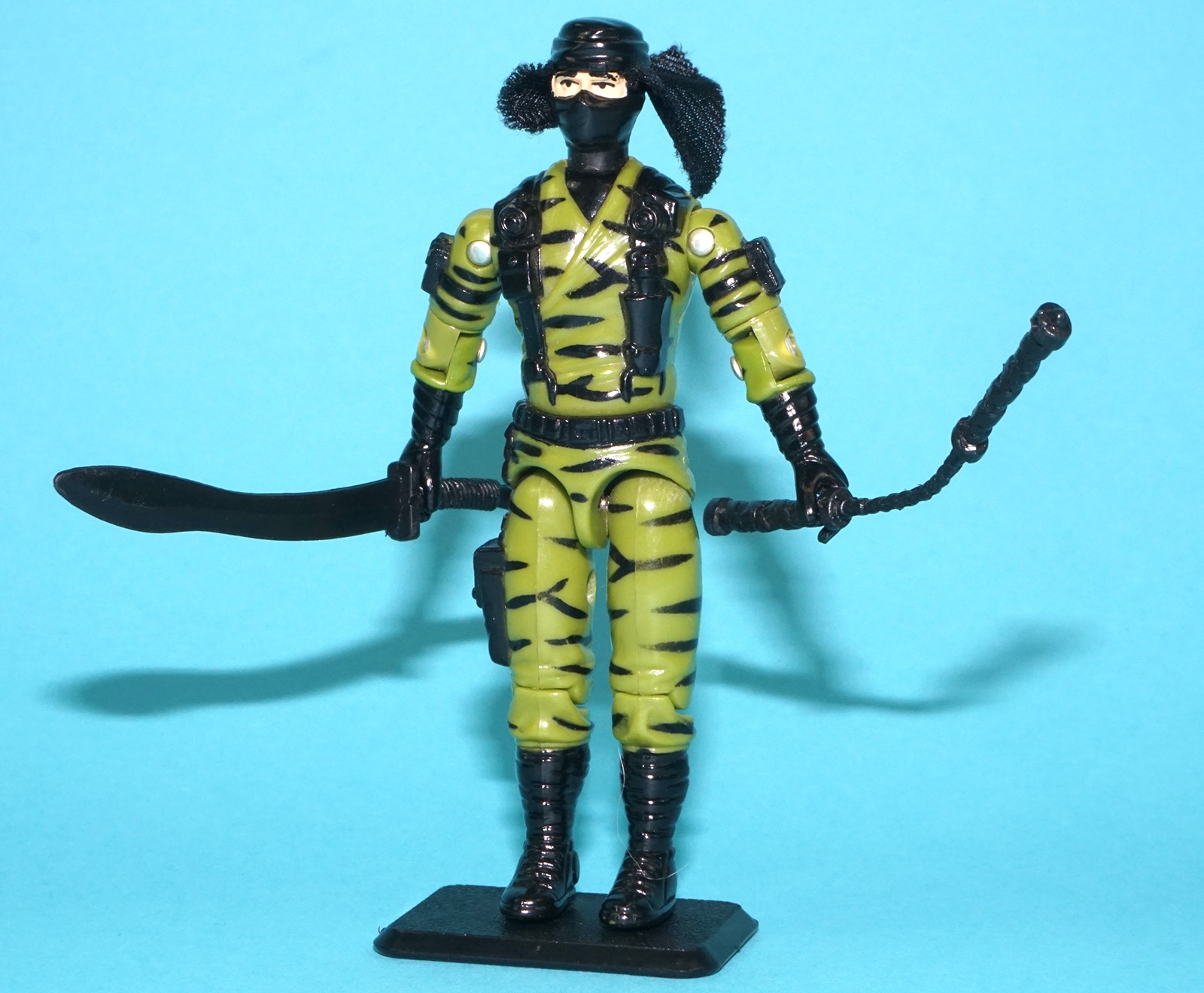 1992 GI JOE NINJA FORCE NUNCHUK v1 100% COMPLETE C9+ HASBRO - Image 2