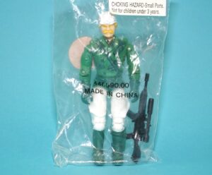 1994 GI JOE WINDCHILL v2 BLOCKBUSTER DRIVER 100% COMPLETE C9+ MISB SEALED BAG HASBRO