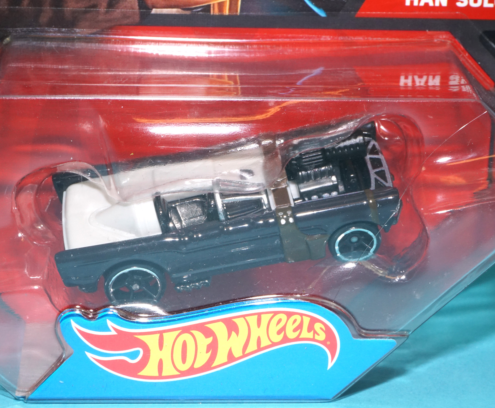 STAR WARS HOT WHEELS HAN SOLO CAR MOC MOSC 2014 MATTEL - Image 2
