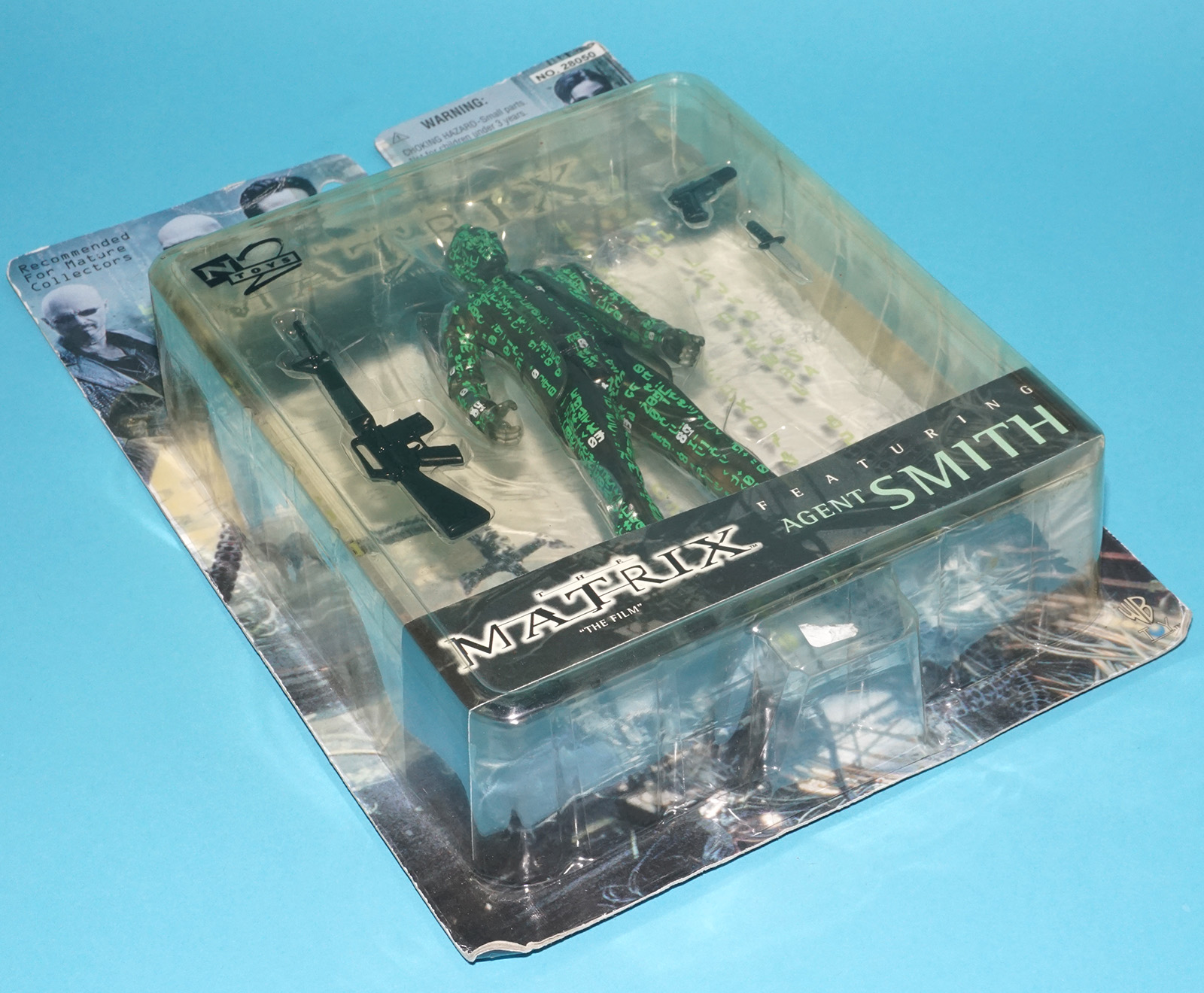 MATRIX AGENT SMITH SPECIAL EDITION ACTION FIGURE MOC MOSC 2000 N2 TOYS - Image 3