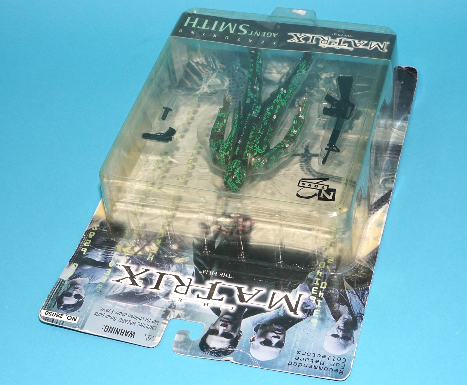 MATRIX AGENT SMITH SPECIAL EDITION ACTION FIGURE MOC MOSC 2000 N2 TOYS - Image 4