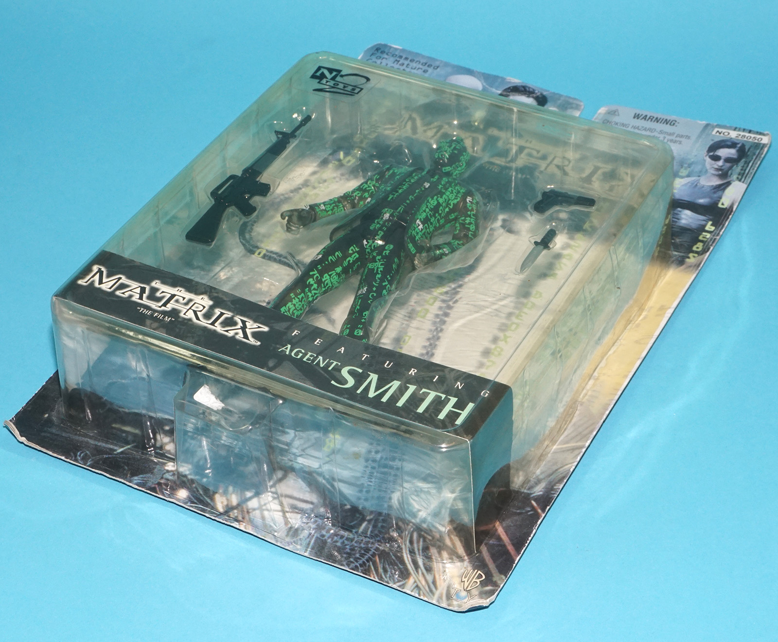 MATRIX AGENT SMITH SPECIAL EDITION ACTION FIGURE MOC MOSC 2000 N2 TOYS - Image 6