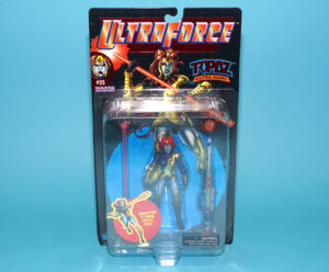 ULTRAFORCE #25 ULTRA HERO TOPAZ MOC MOSC US CARD 1995 GALOOB