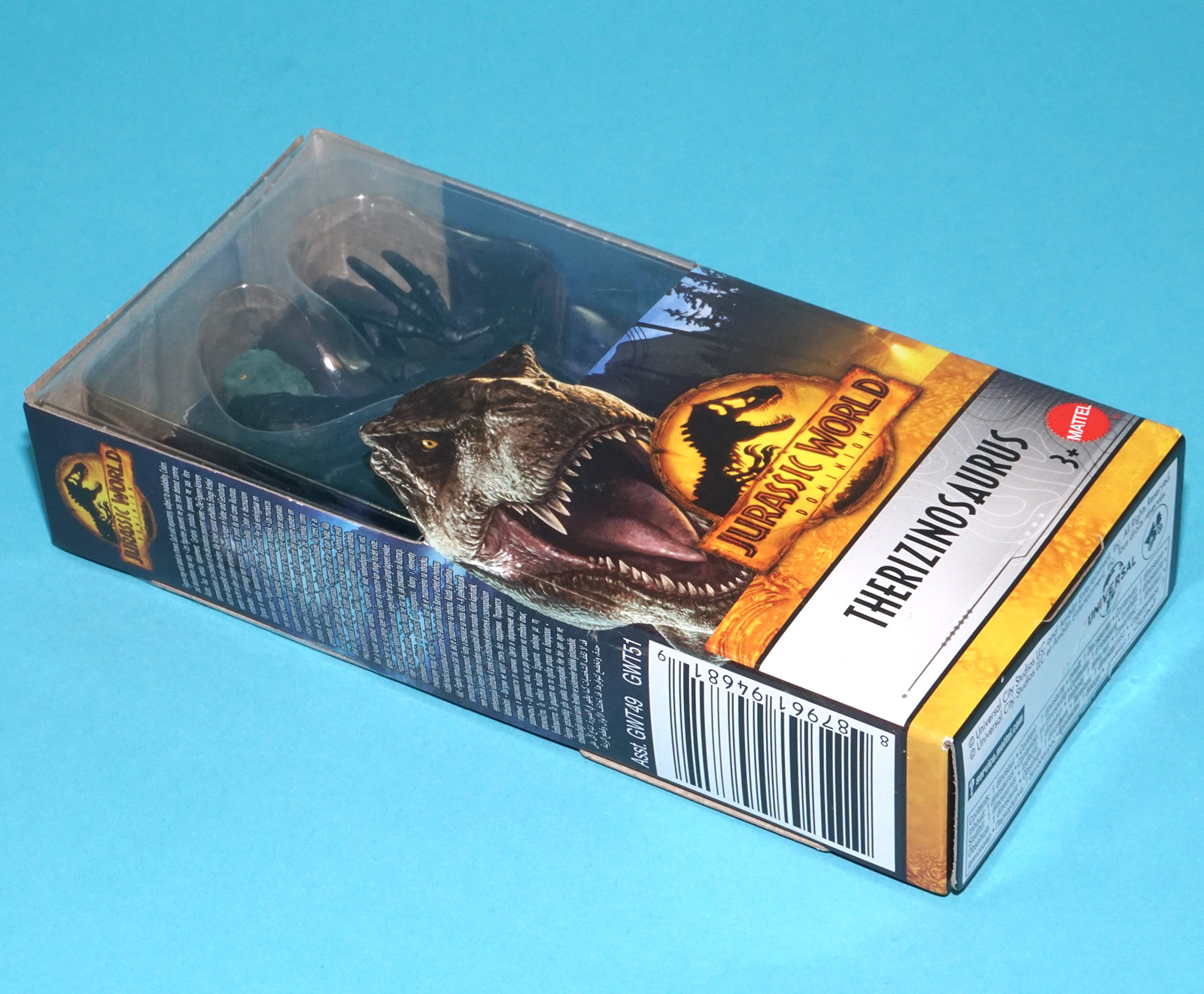 JURASSIC WORLD DOMINION BASIC SERIES THERIZINOSAURUS MIB MISB 2021 MATTEL - Image 3