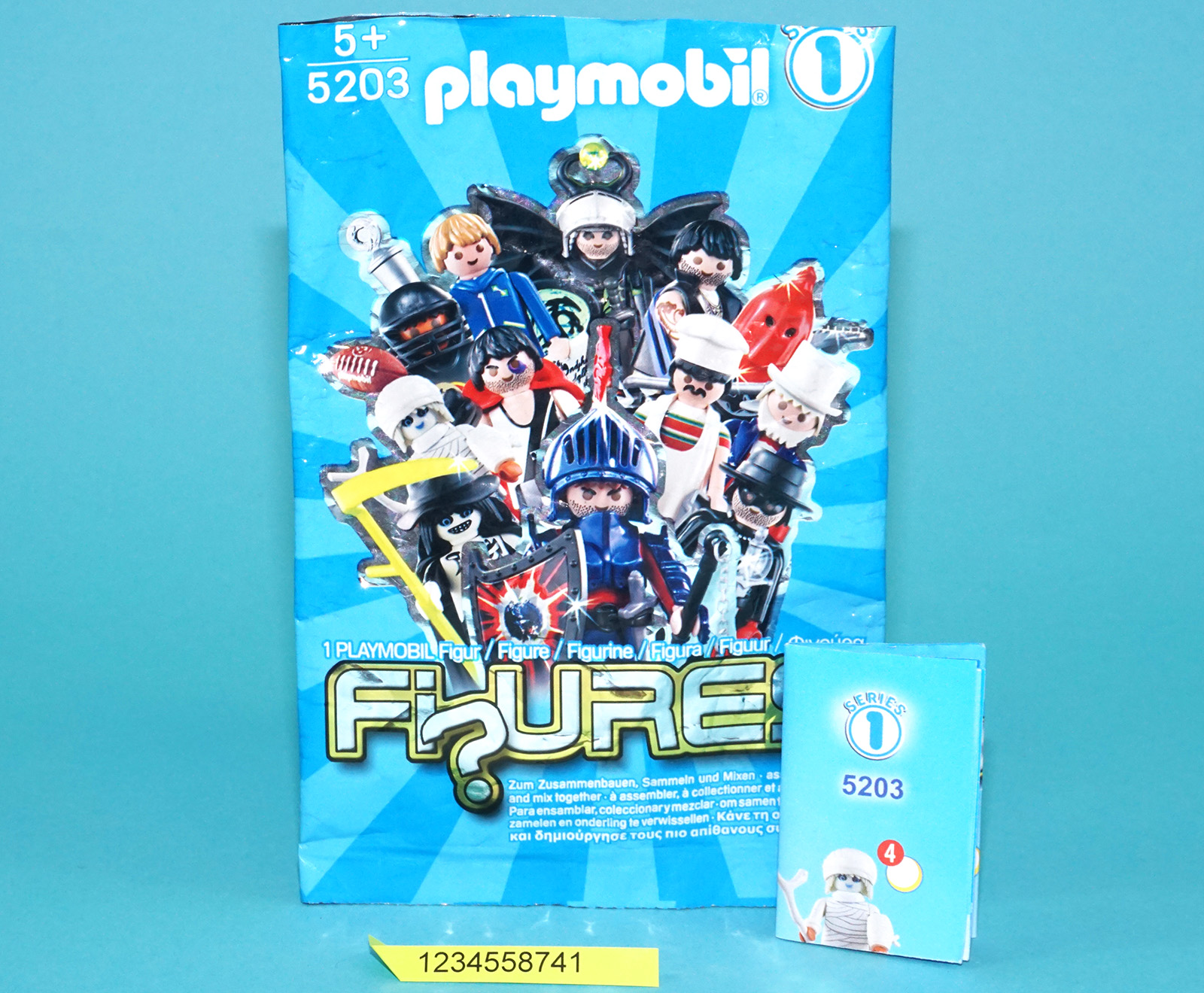 PLAYMOBIL 5203 MYSTERY PACK GRIM REAPER 100% COMPLETE 2011 GEOBRA RETIRED - Image 4