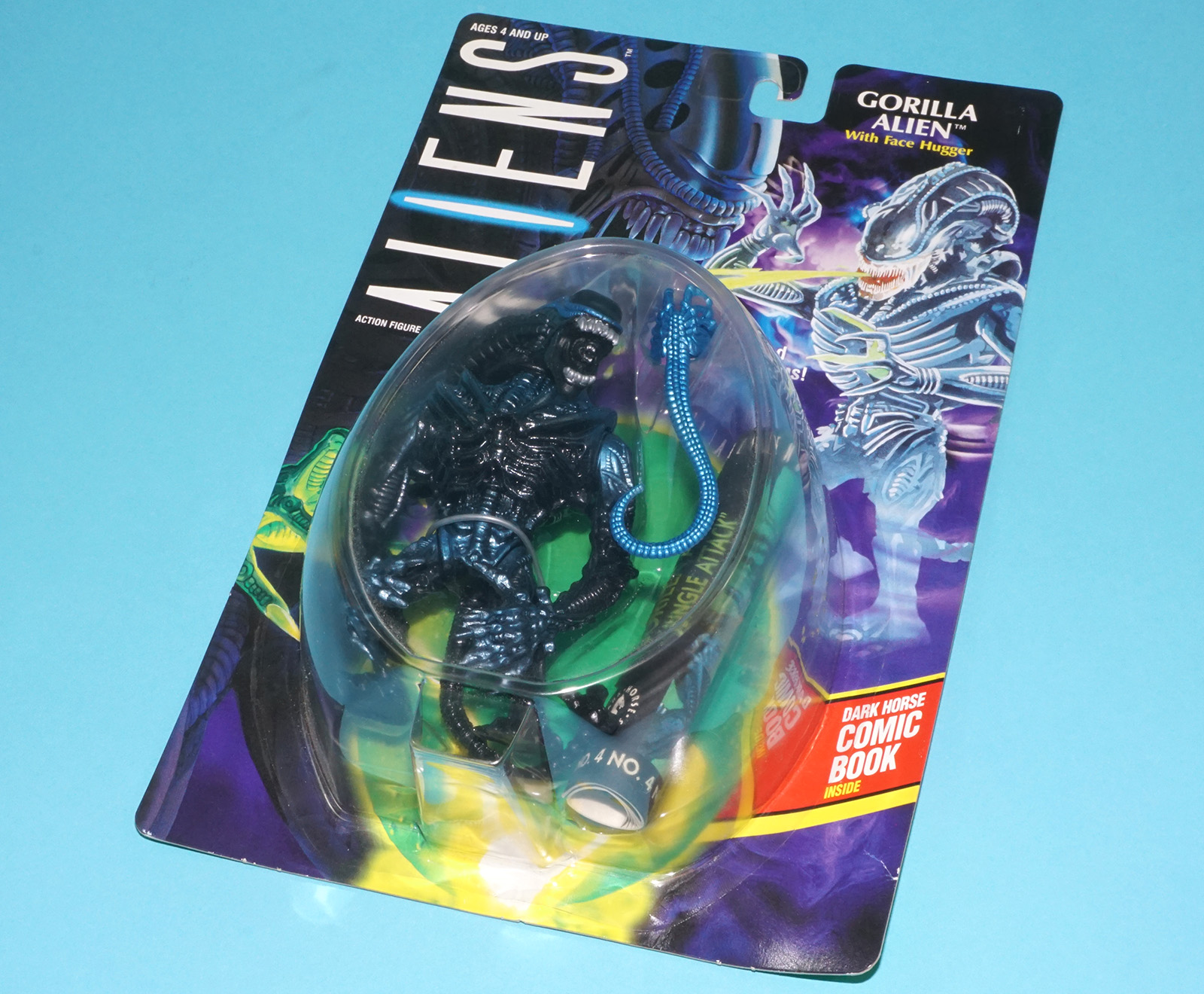 ALIENS GORILLA ALIEN MOC MOSC US CARD 1992 KENNER - Image 6