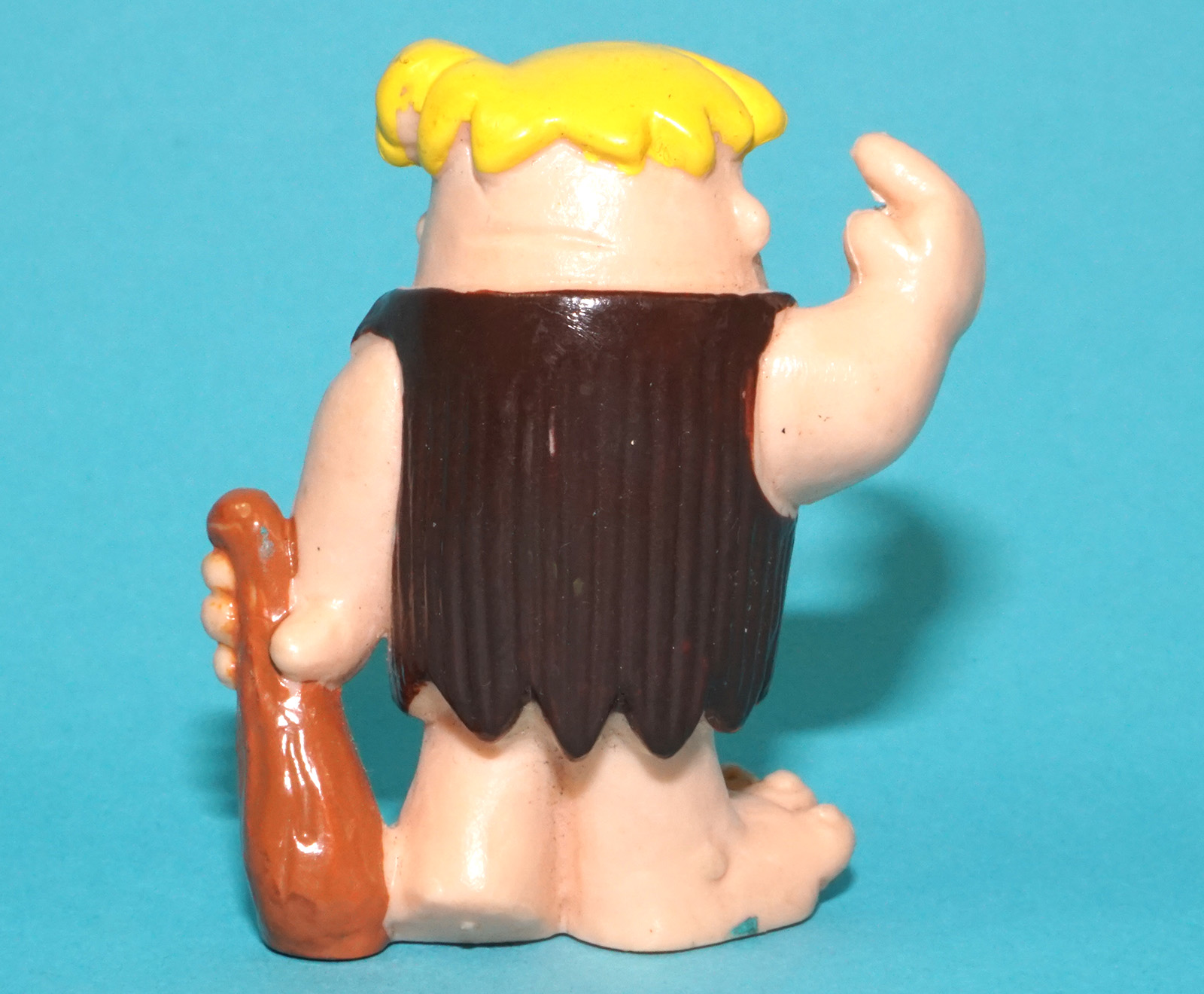 FLINTSTONES PVC TOY FIGURE BARNEY RUBBLE 1994 BULLYLAND GERMANY - Image 2