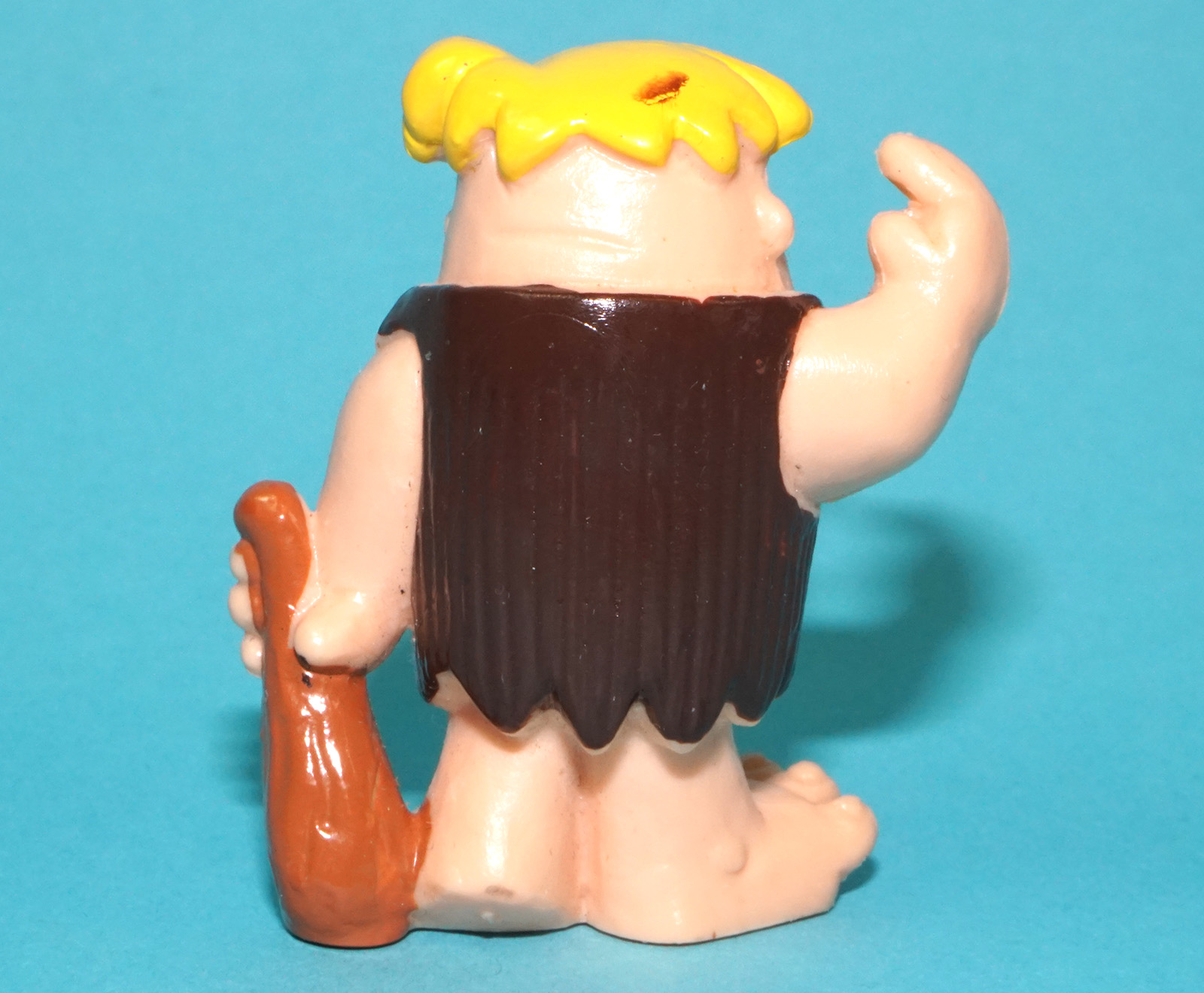 FLINTSTONES PVC TOY FIGURE BARNEY RUBBLE 1994 BULLYLAND GERMANY - Image 2