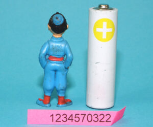 TIN TIN TINTIN PVC MINI TOY FIGURE NIKO 1/35 SCALE 1973 BELVISION ESSO PROMO BENELUX