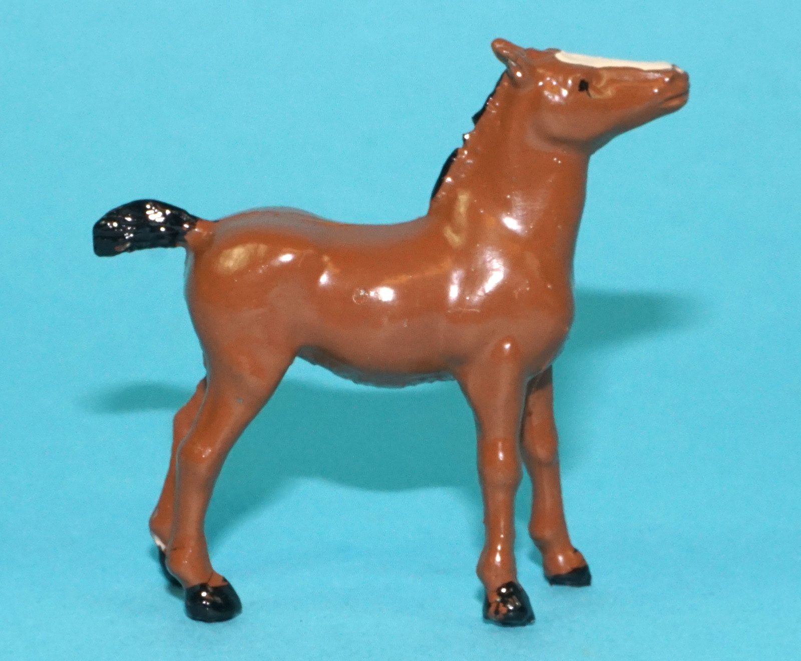 BRITAINS LEAD FARM No. 507 SHIRE COLT 1950s ENGLAND - Image 2