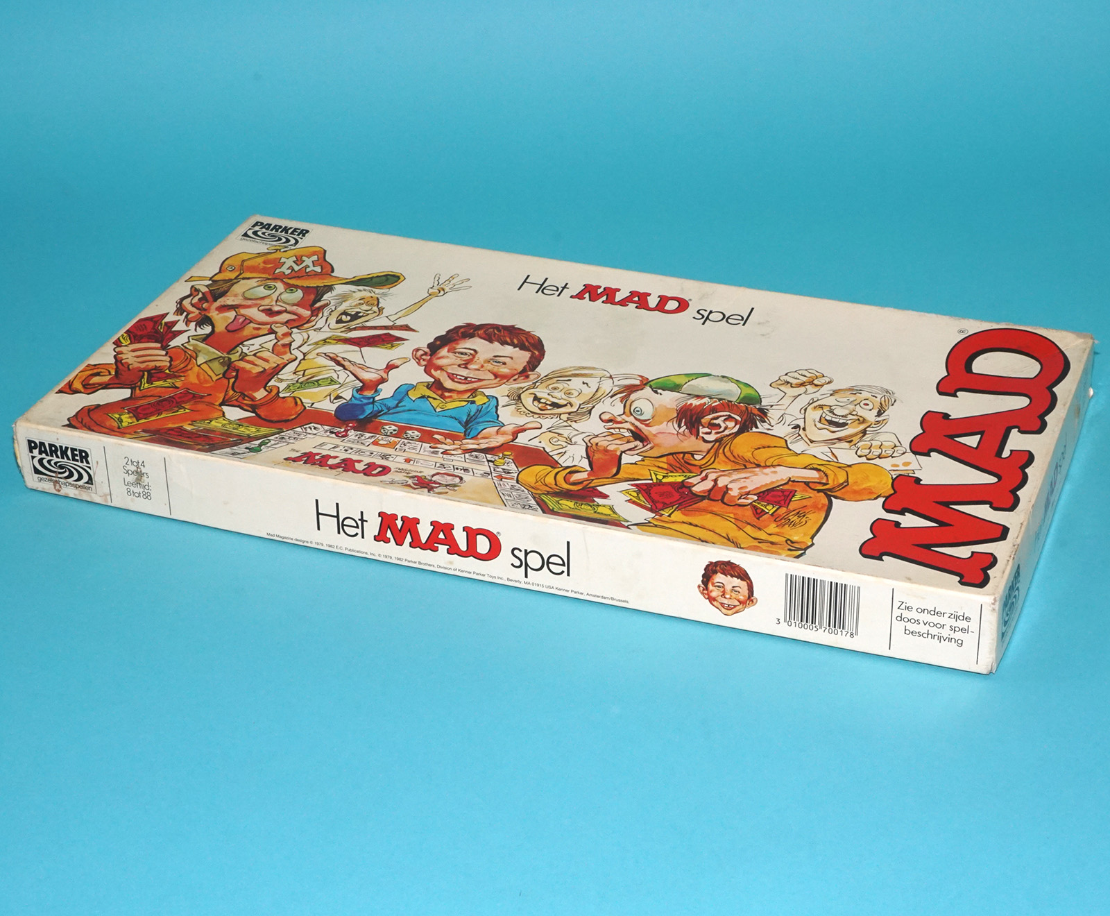 MAD MAGAZINE BOARD GAME 100% COMPLETE 1982 PARKER HOLLAND - Image 3