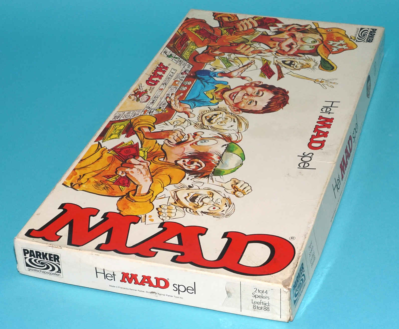 MAD MAGAZINE BOARD GAME 100% COMPLETE 1982 PARKER HOLLAND - Image 4