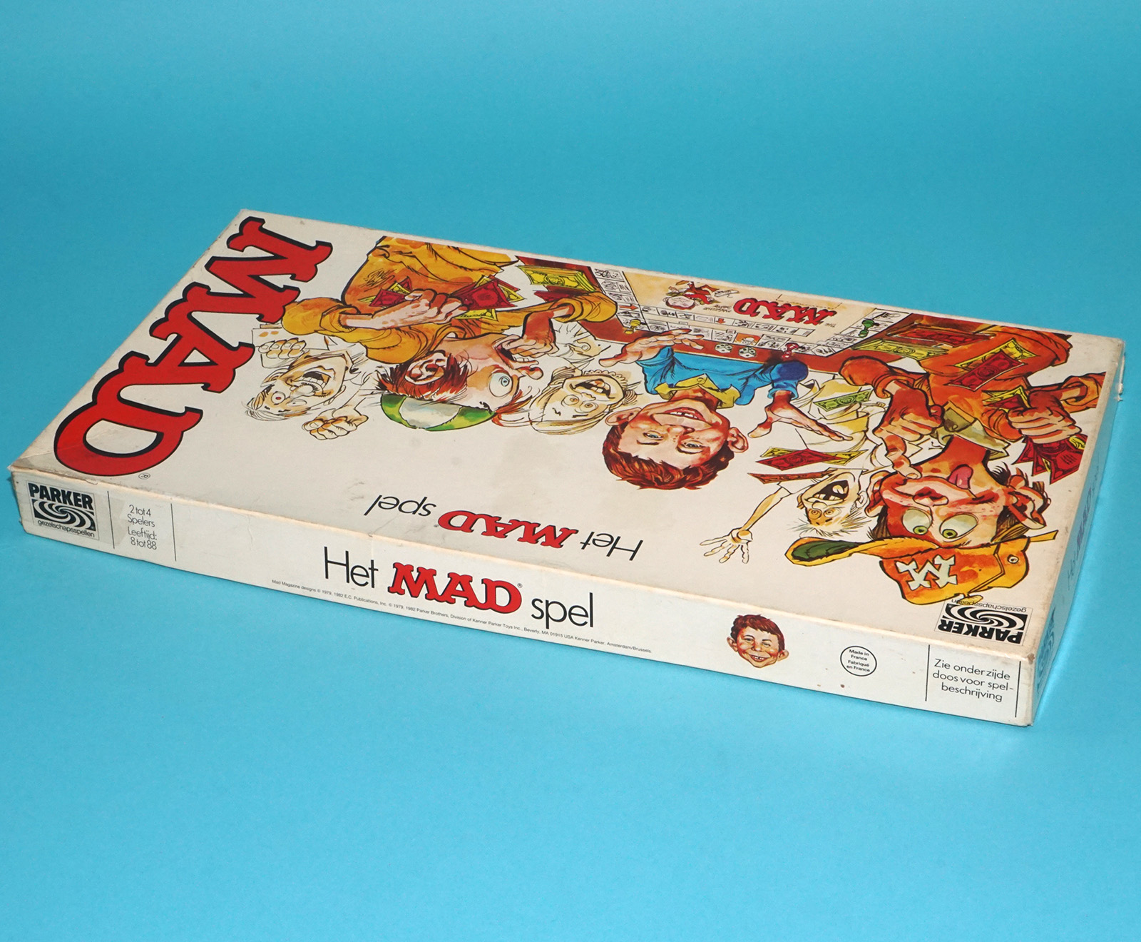 MAD MAGAZINE BOARD GAME 100% COMPLETE 1982 PARKER HOLLAND - Image 5