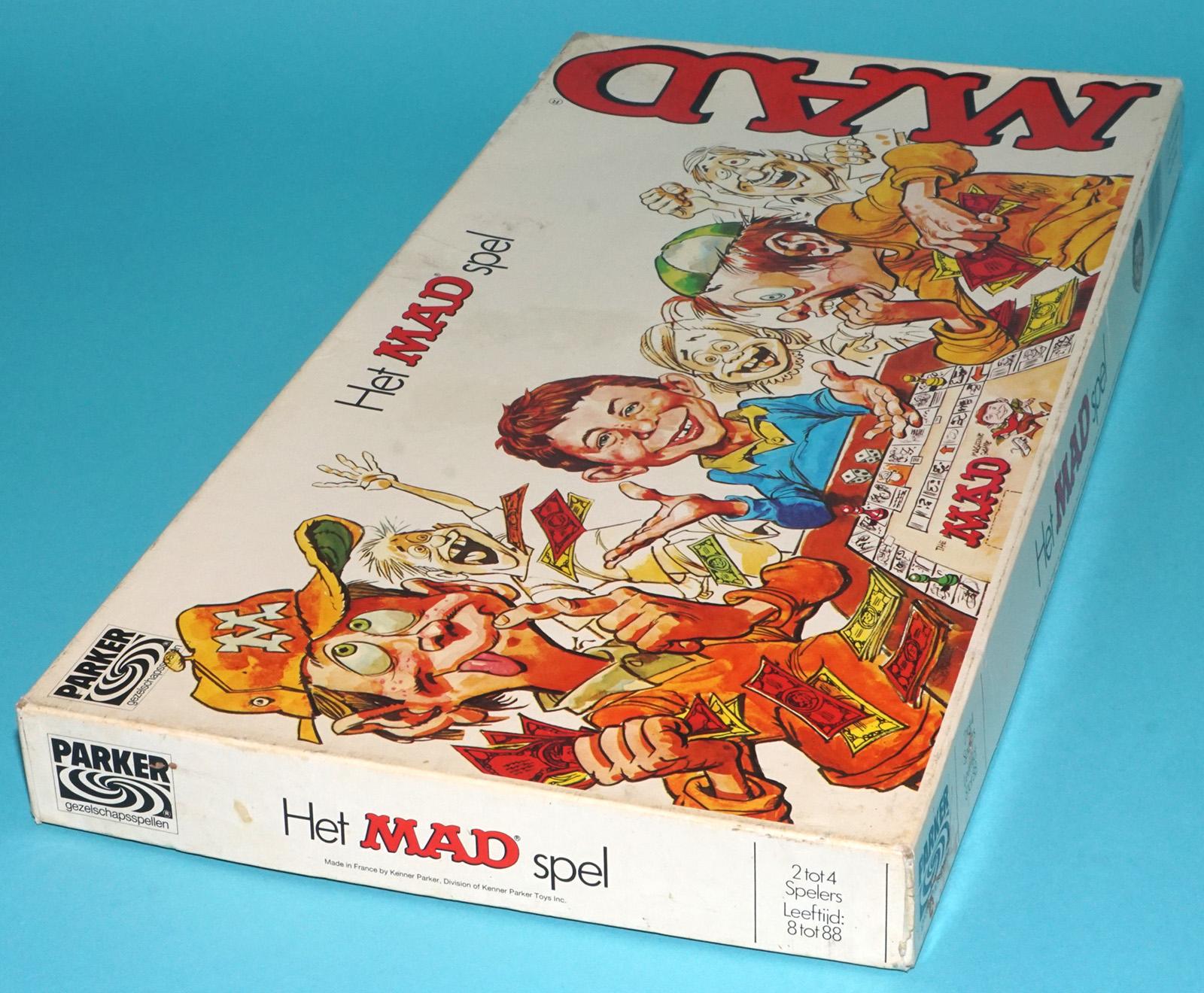 MAD MAGAZINE BOARD GAME 100% COMPLETE 1982 PARKER HOLLAND - Image 6