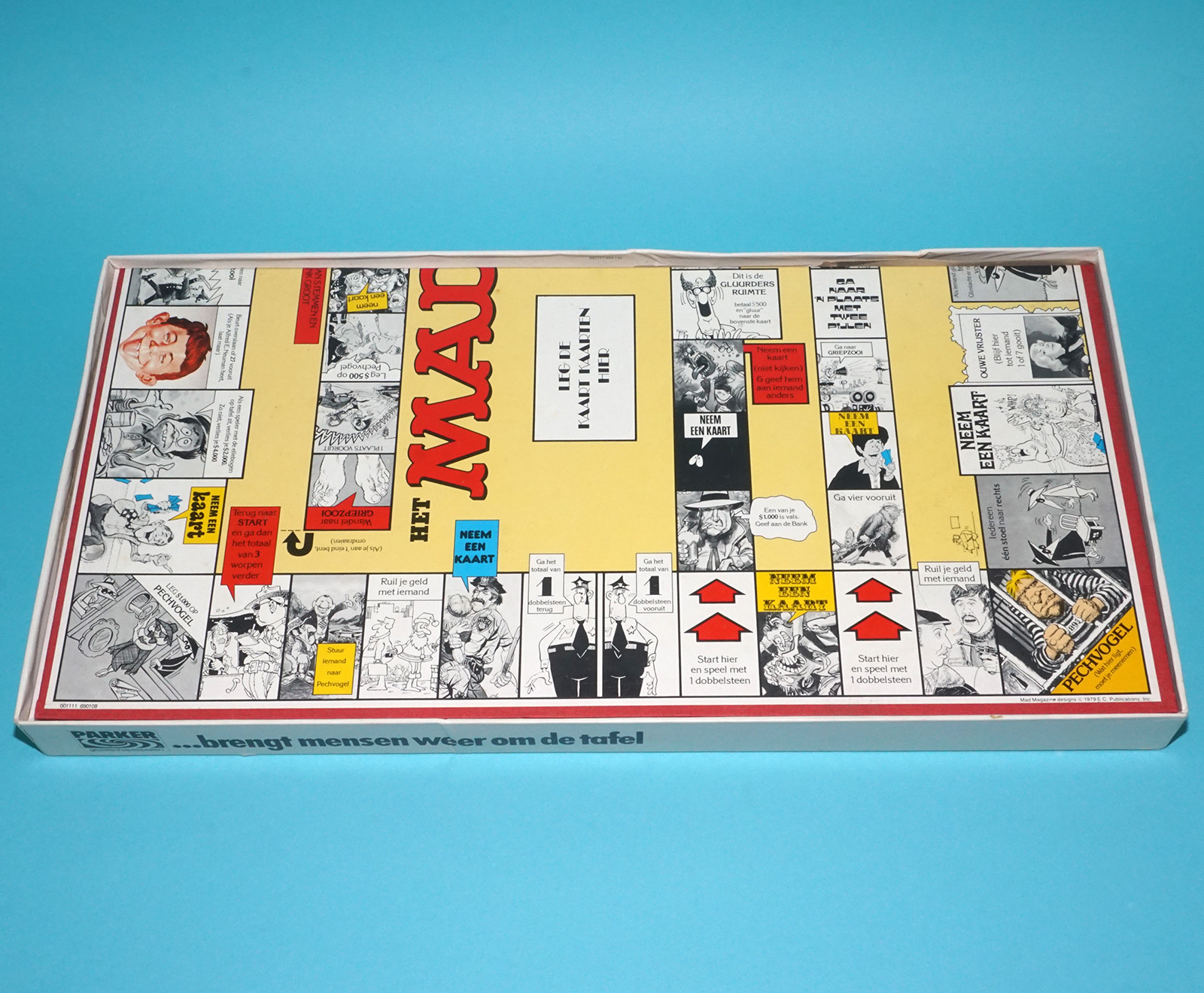 MAD MAGAZINE BOARD GAME 100% COMPLETE 1982 PARKER HOLLAND - Image 7