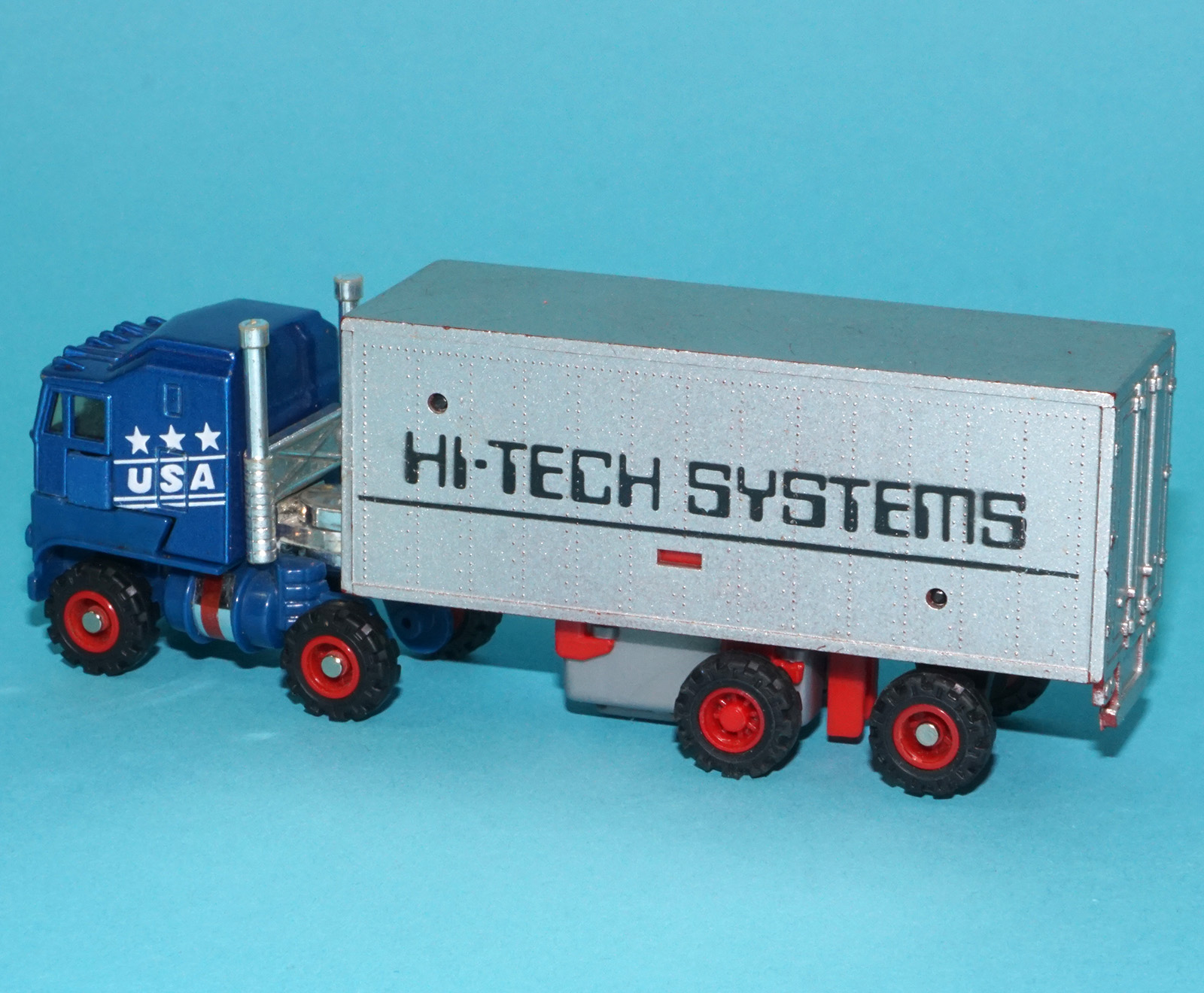 TRANSFORMERS KO MOTORIZED ROBOT MEGA MOTOBOT CONTAINER TRUCK 1984 MC TOY WORKS! - Image 3