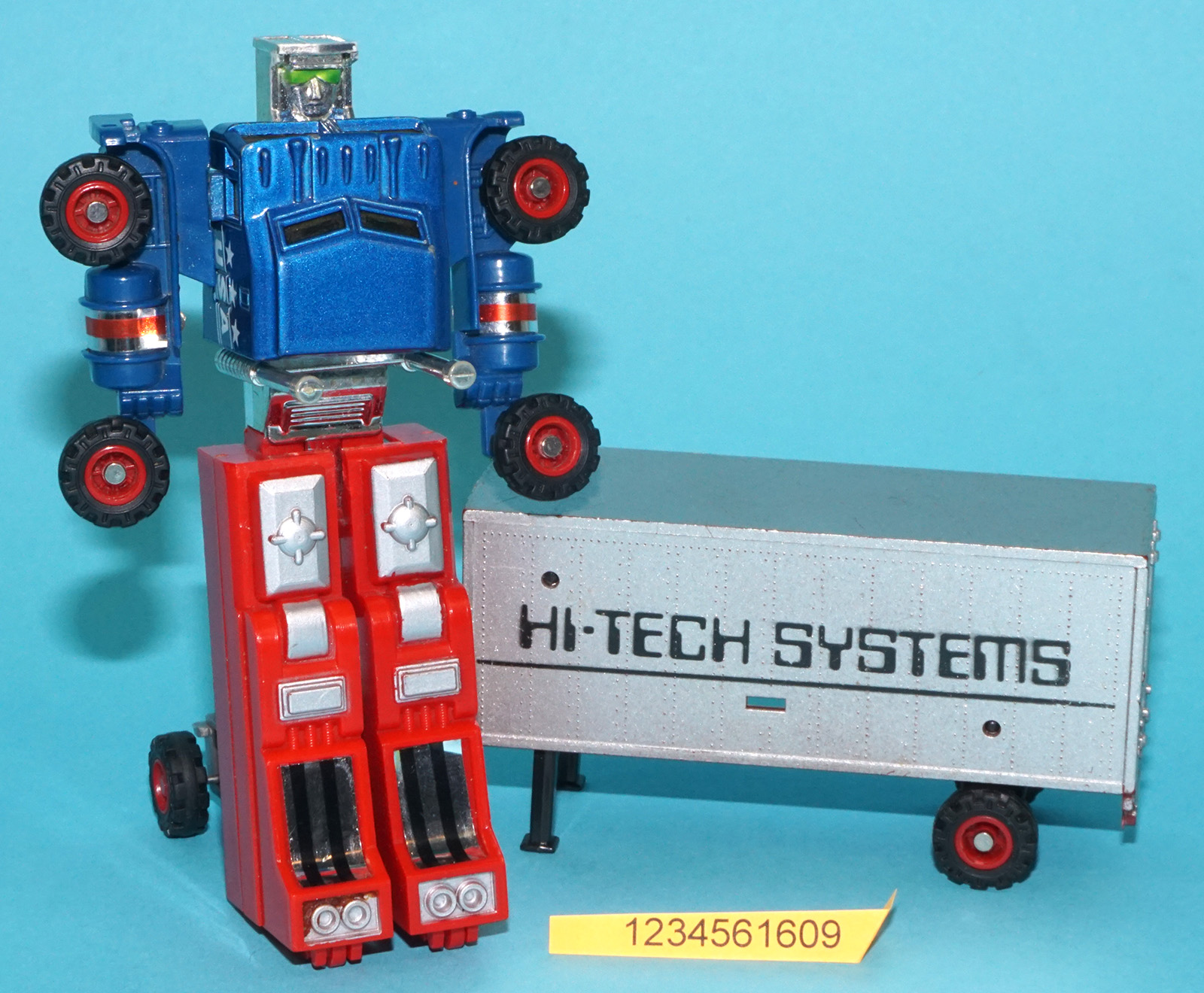 TRANSFORMERS KO MOTORIZED ROBOT MEGA MOTOBOT CONTAINER TRUCK 1984 MC TOY WORKS! - Image 4