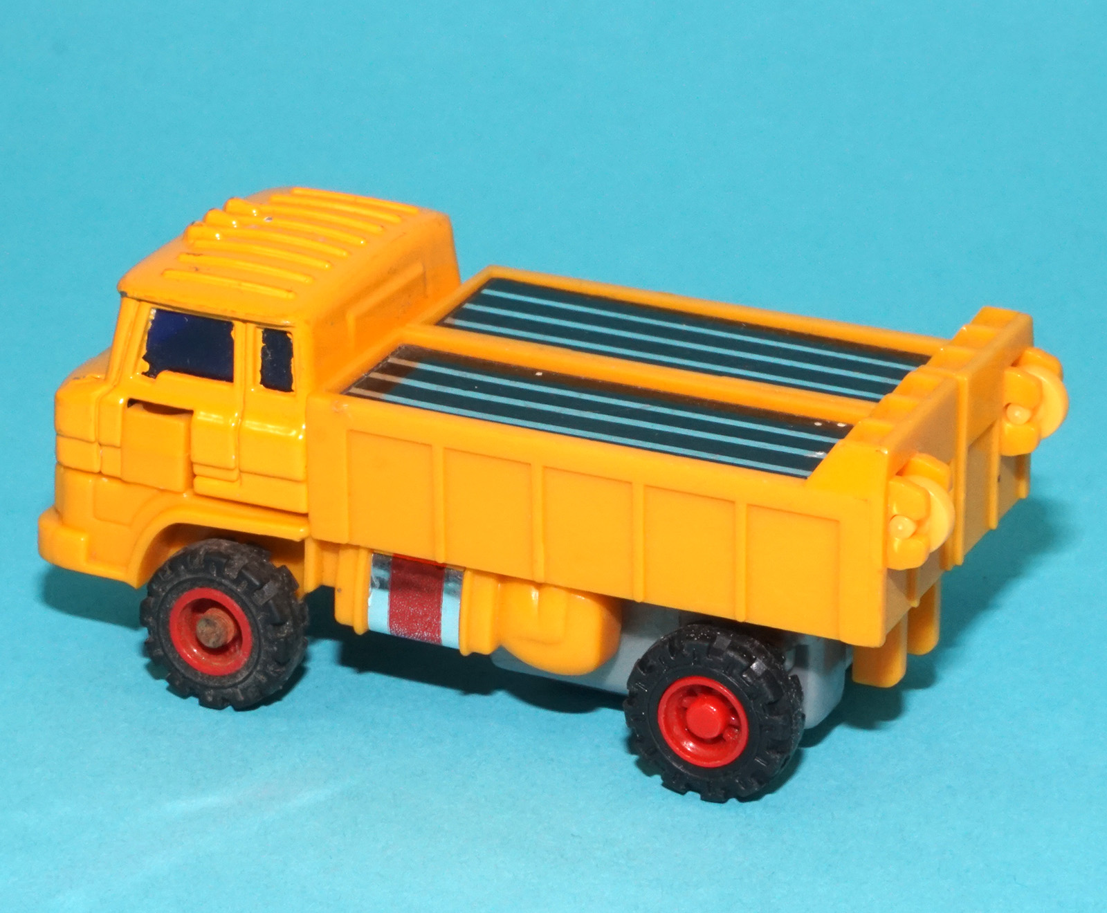 TRANSFORMERS KO MOTORIZED ROBOT DYNABOT DUMP TRUCK 1984 MC TOY WORKS! - Image 3