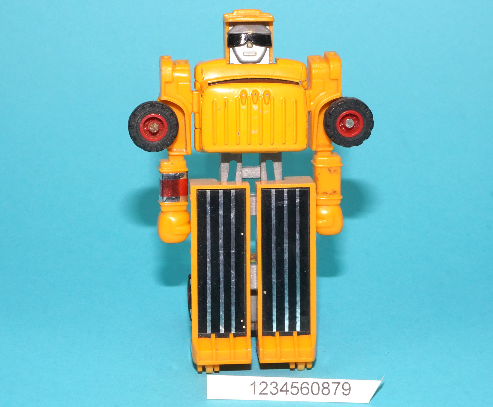 TRANSFORMERS KO MOTORIZED ROBOT DYNABOT DUMP TRUCK 1984 MC TOY WORKS! - Image 4