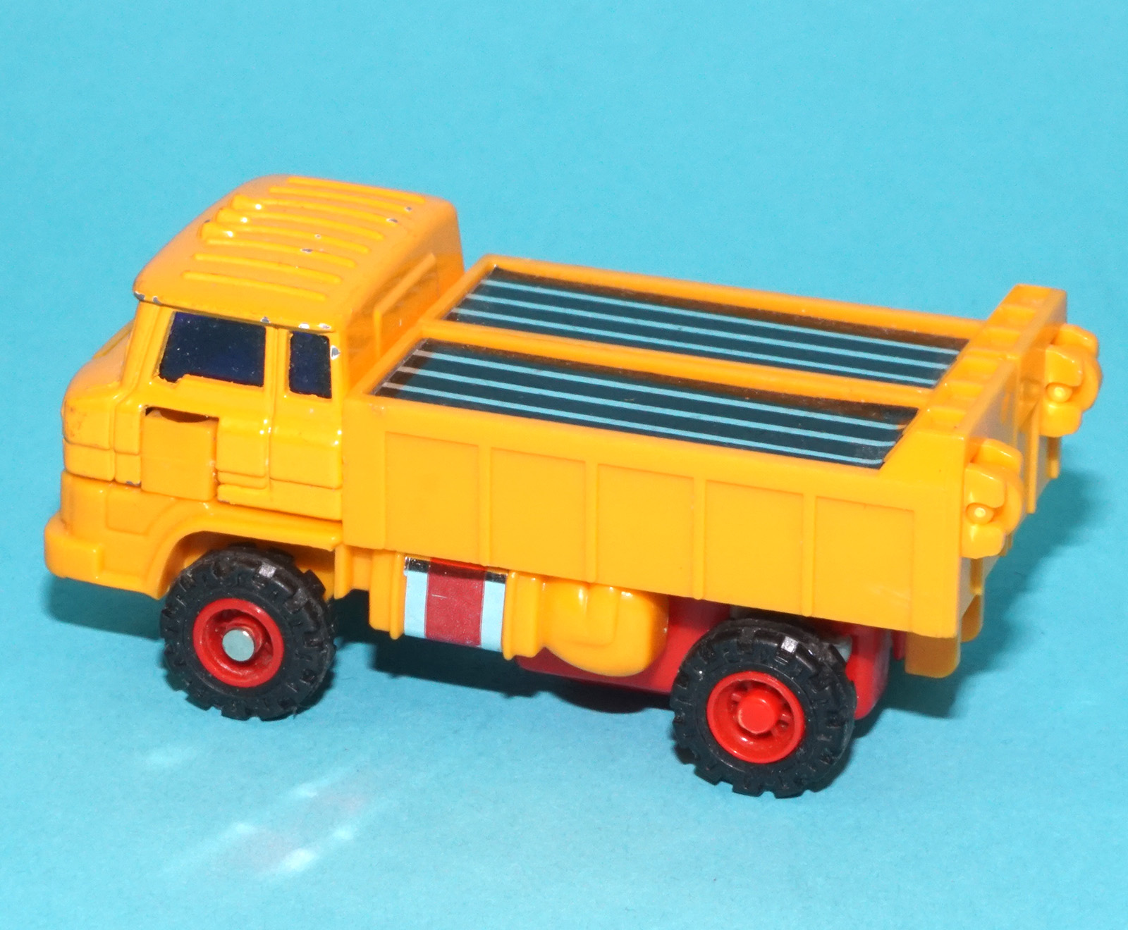 TRANSFORMERS KO MOTORIZED ROBOT DYNABOT DUMP TRUCK 1984 MC TOY WORKS! - Image 3
