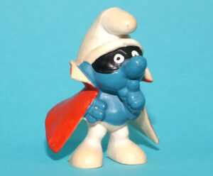 SMURFS 20008 SPY SMURF W. GERMANY COO 1966 SCHLEICH