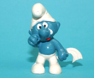 SMURFS 20018 CRYING SMURF W. GERMANY COO 1972 PEYO SCHLEICH