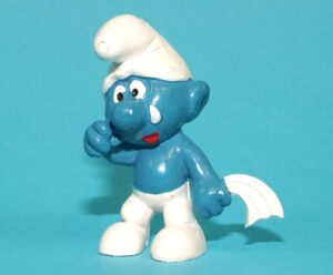 SMURFS 20018 CRYING SMURF W. GERMANY COO 1972 PEYO SCHLEICH