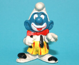 SMURFS 20033 CLOWN SMURF NO COO 1978 SCHLEICH