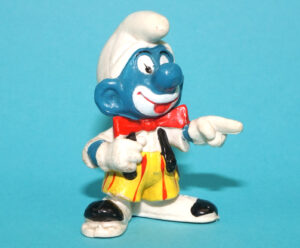 SMURFS 20033 CLOWN SMURF NO COO 1978 SCHLEICH