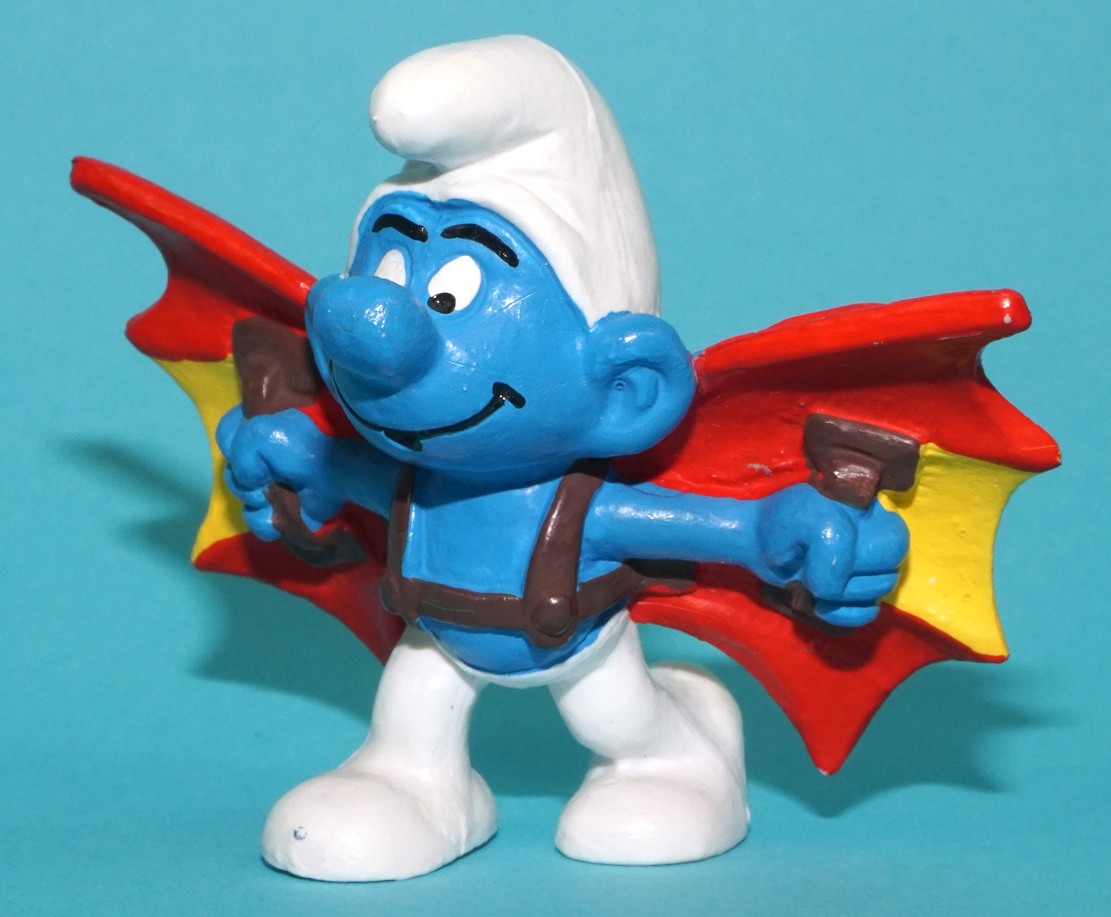 SMURFS 20036 HANG GLIDER SMURF PORTUGAL COO 1978 SCHLEICH - Image 2