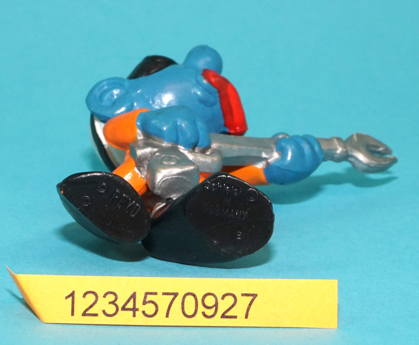 SMURFS 20120 FROGMAN SMURF W. GERMANY COO 1980 SCHLEICH - Image 4