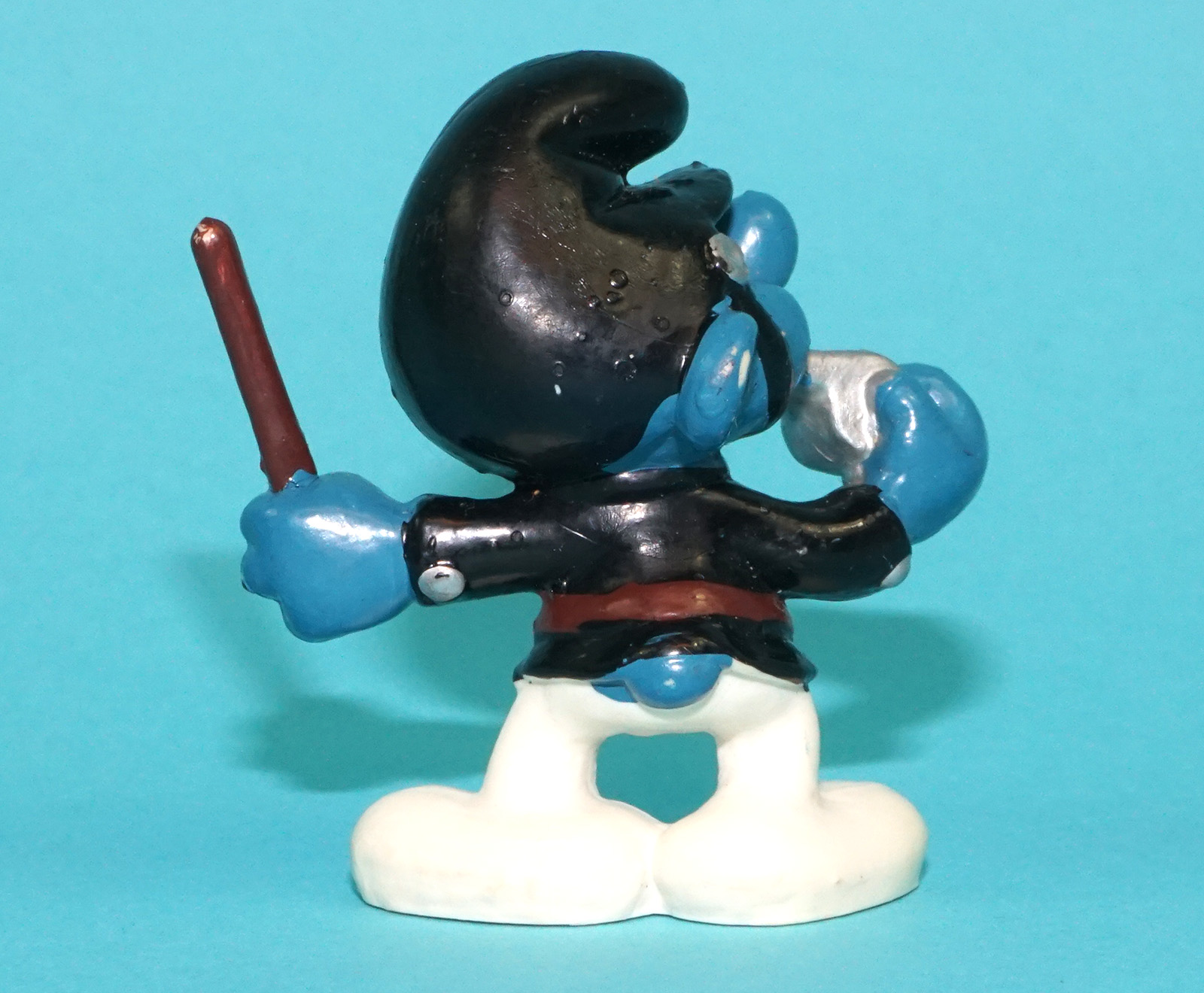 SMURFS 20123 POLICEMAN SMURF HONG KONG COO 1981 SCHLEICH - Image 3