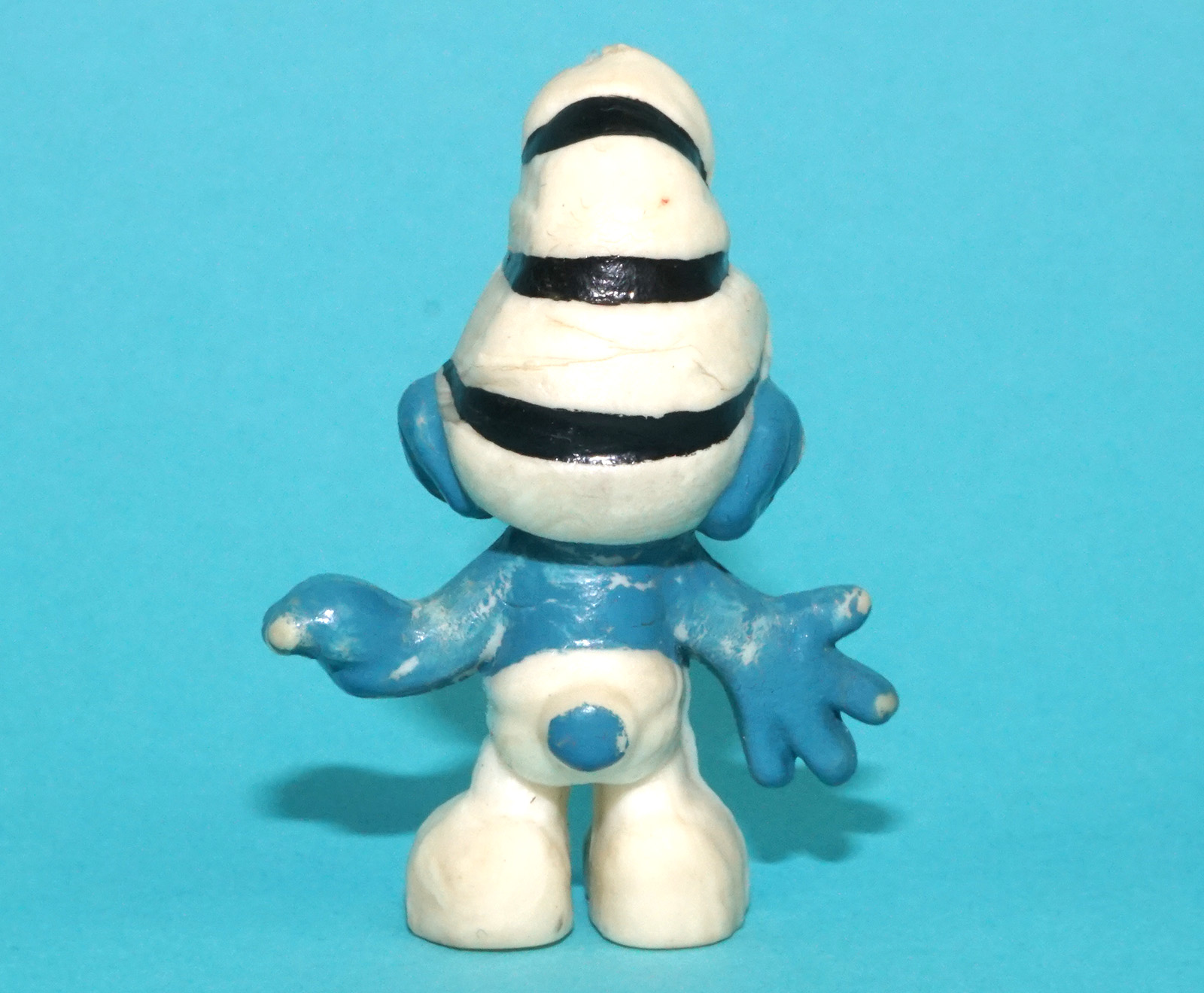 SMURFS KNOCK-OFF 20010 PRISONER SMURF GROTESQUE W. GERMANY COO SPANISH KO 1980s BOOTLEG - Image 3