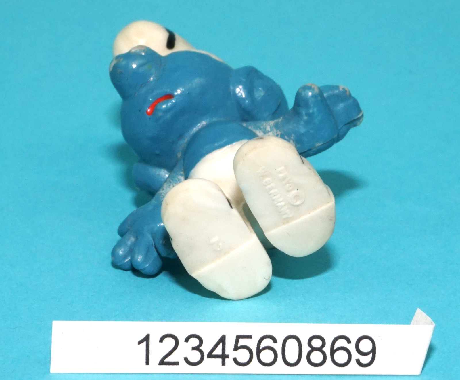 SMURFS KNOCK-OFF 20010 PRISONER SMURF GROTESQUE W. GERMANY COO SPANISH KO 1980s BOOTLEG - Image 4