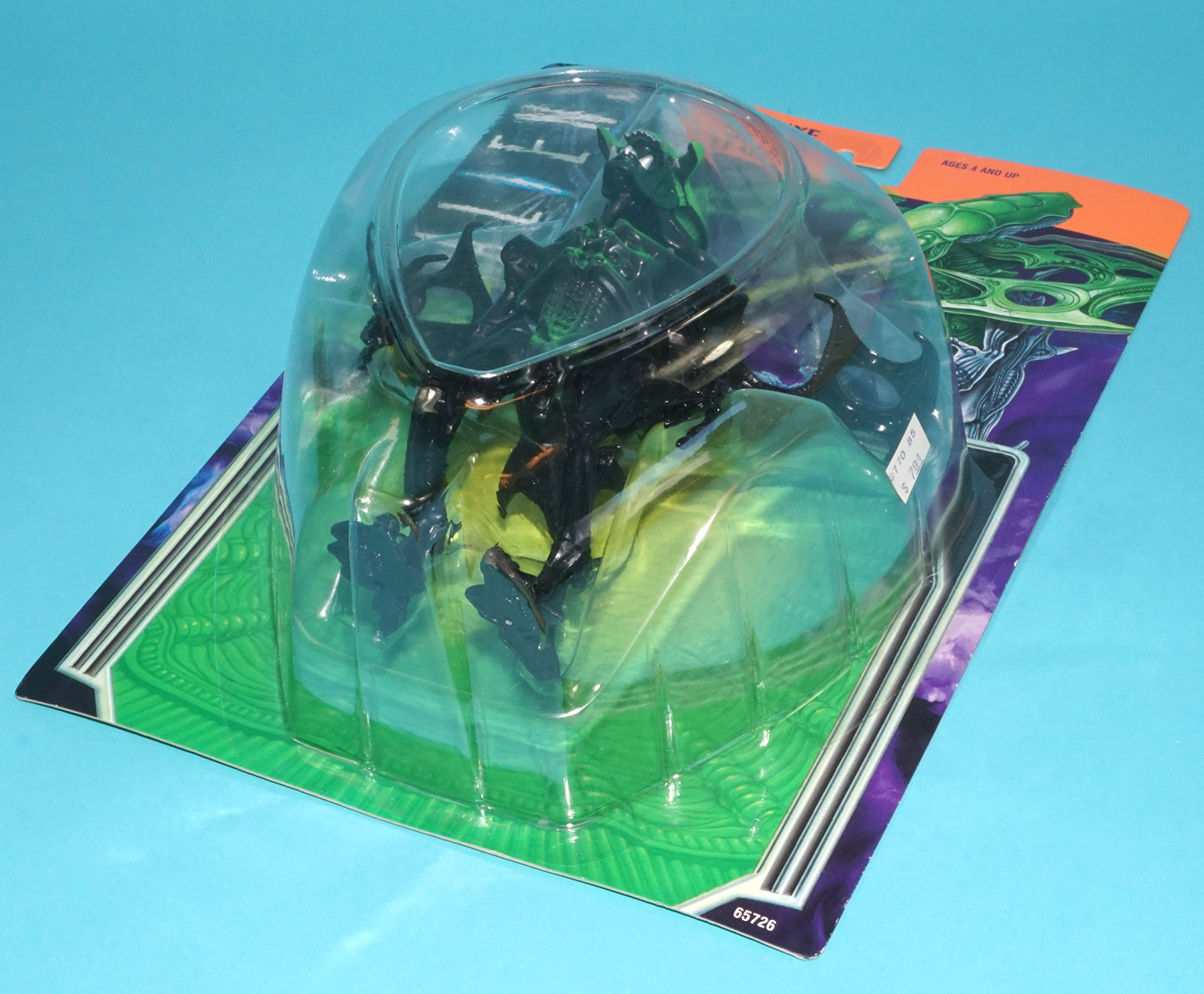 ALIENS KING ALIEN DELUXE ALIEN LEADER MOC MOSC US CARD 1994 KENNER - Image 6